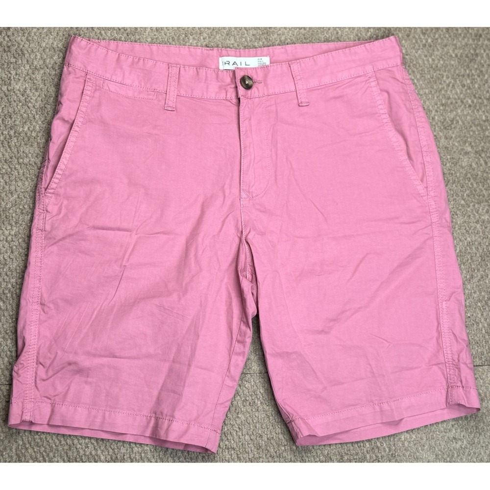 The Rail Men's Chino‎ Pink Shorts Size 32